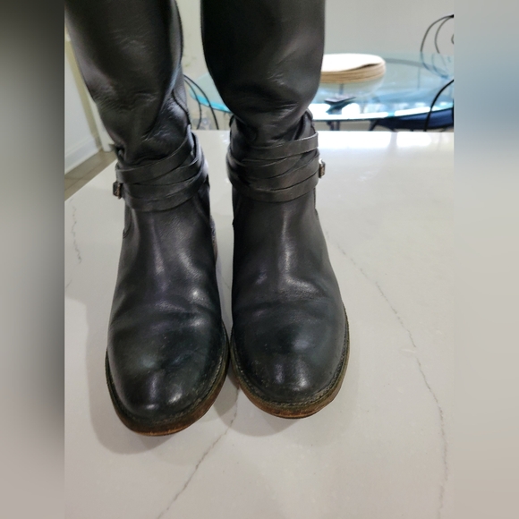 Frye Shirley riding plate boot, Black - Picture 15 of 15